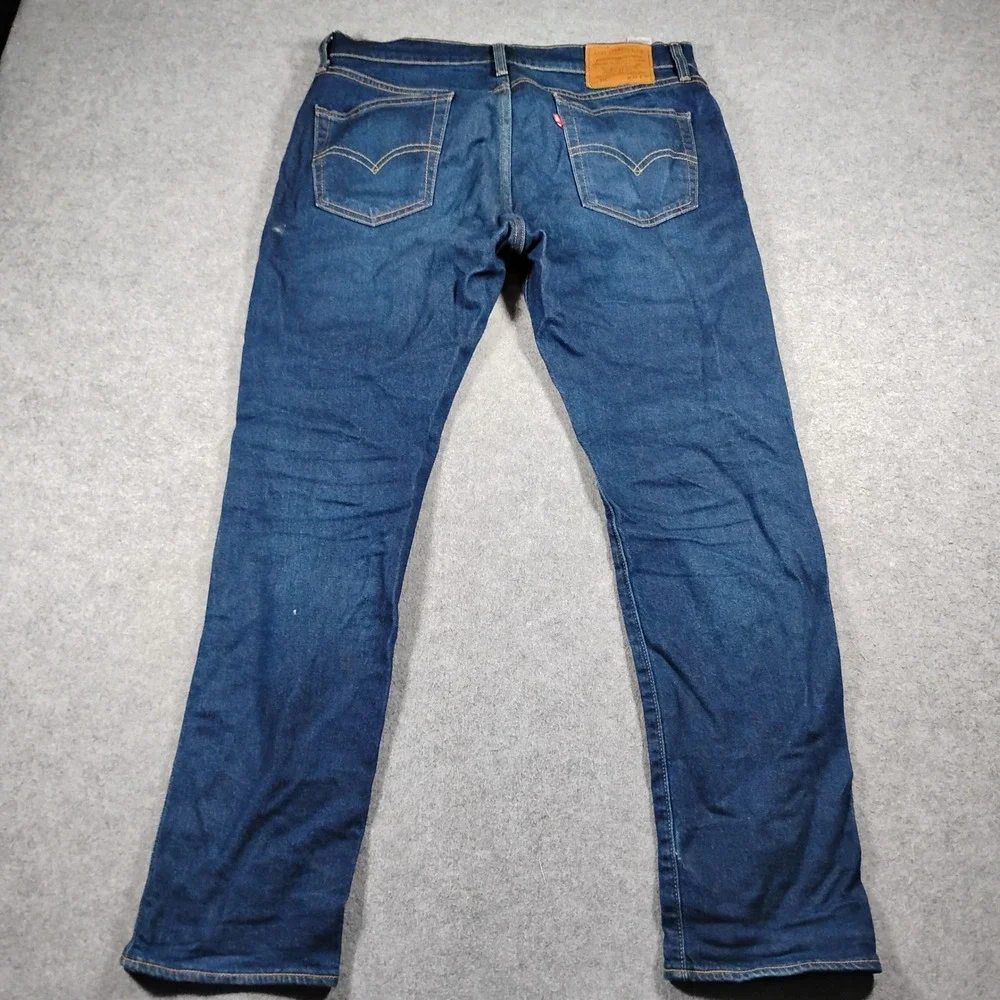 Levi's 511 Selvedge Slim Fit Men's Blue Jeans Size W34 L30 Denim Premium Pants